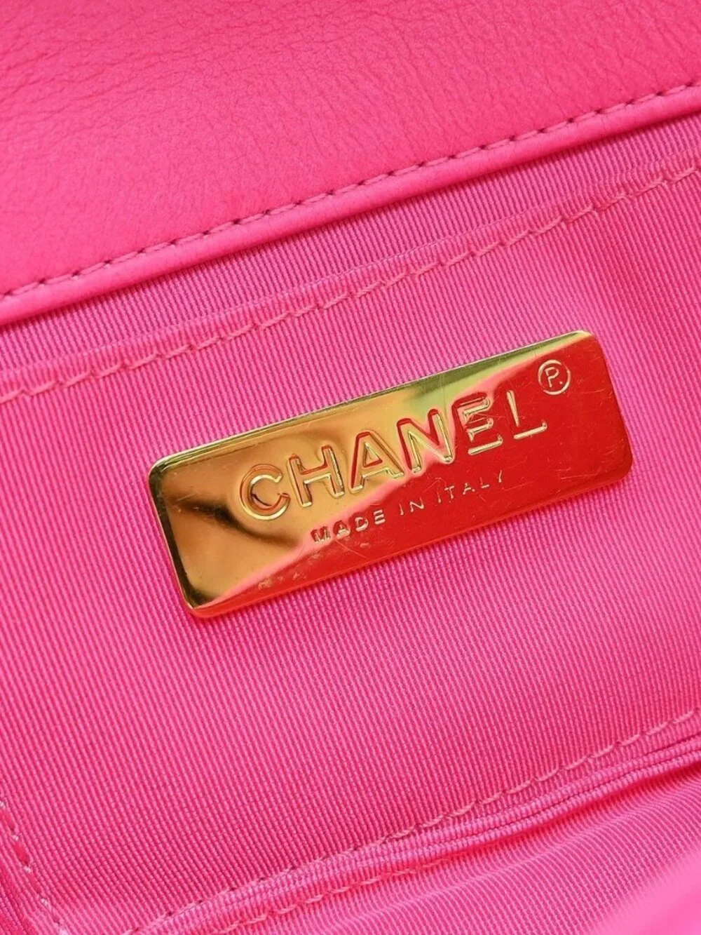 Chanel Pink Canvas Waist Bum Bag NQ11559